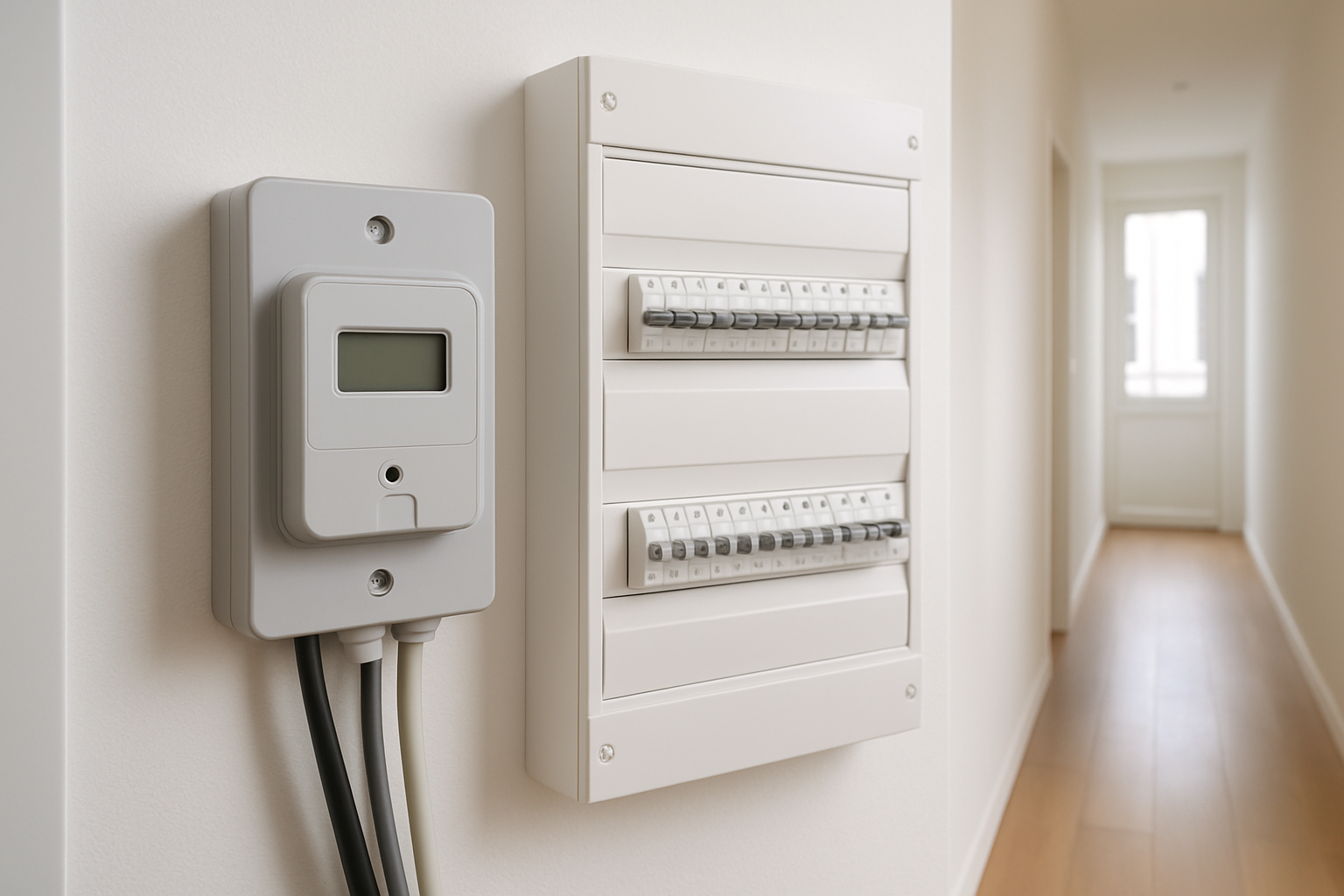 Compteur électrique et tableau de distribution pour changer fournisseur électricité déménagement