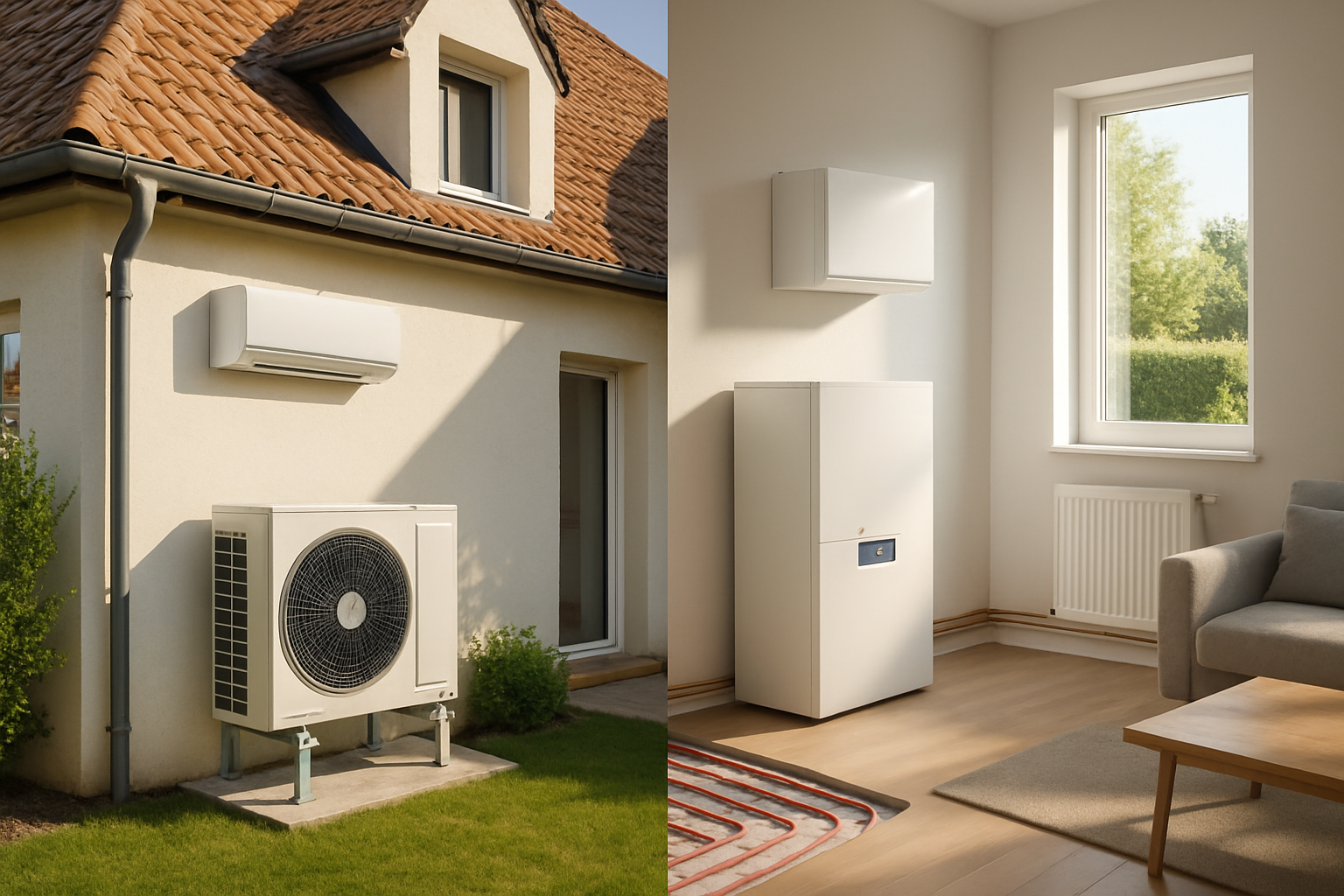 pompe à chaleur air-air vs air-eau - 2. Rénovation Énergétique - 2026