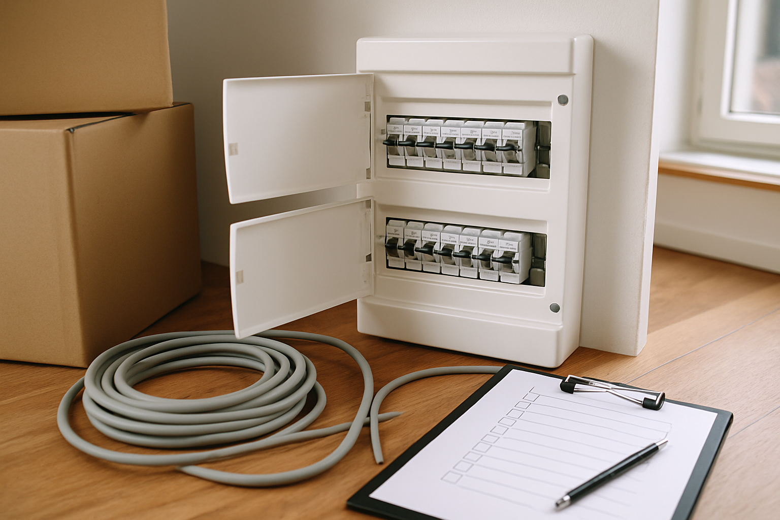 électricité déménagement checklist - 5. Électricité - 2026